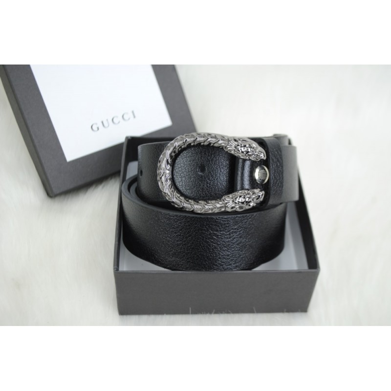GUCCI INTERLOCKING GG BUCKLE KEMER %100 HAKIKI DERI